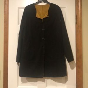 NWT NUII reversible “suede” jacket